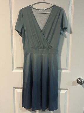 MSBasic Ombre Dress Gray Original Owner Great Condition